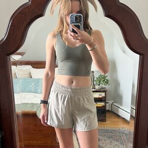 REI Cream Speed Up Hiking Shorts